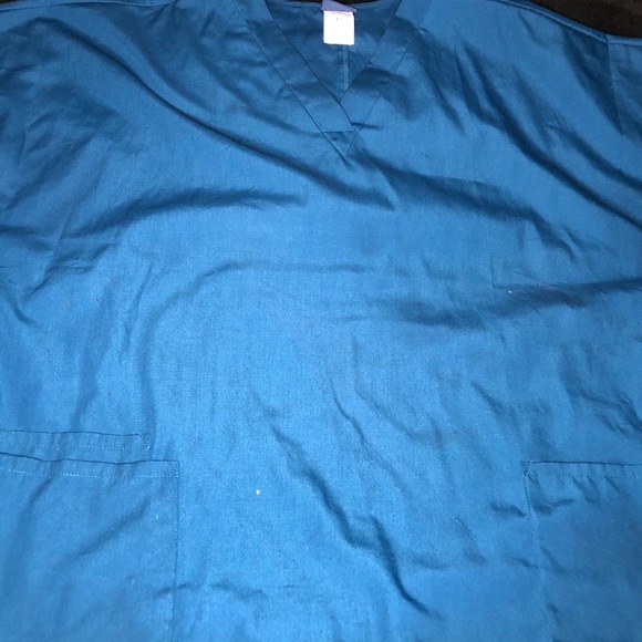 cherokee scrub set in Caribbean blue - Picture 3 of 5